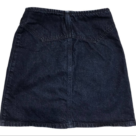 ASOS Denim Button Up high waist Skirt 100% cotton - Picture 5 of 7